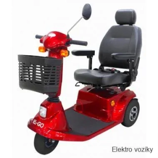 Rehab trojkolesový elektrický vozík Elena 3